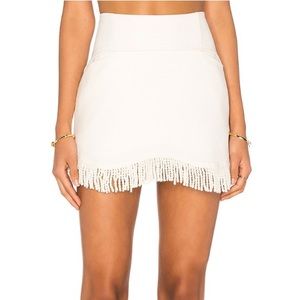 Lucca Couture white skirt